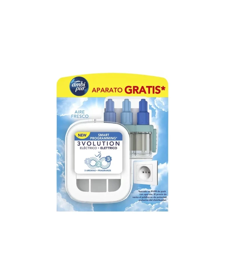 Odorizante Camera - AMBI PUR ODORIZANT CAMERA 3VOLUTION AP+REZERVA 20ML FRESCA