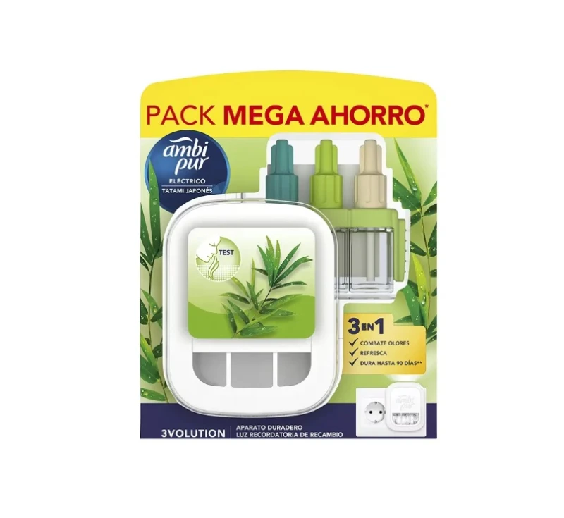 Odorizante Camera - AMBI PUR ODORIZANT CAMERA 3VOLUTION AP+REZERVA 20ML TATAMI JAPONES