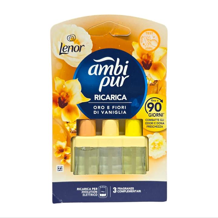 Odorizante Rezerva - AMBI PUR ODORIZANT CAMERA 3VOLUTION REZERVA 20ML LENOR VANILLA