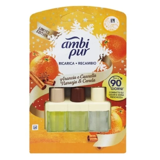 Odorizante Rezerva - AMBI PUR ODORIZANT CAMERA 3VOLUTION REZERVA 20ML ORANGE CINNAMON