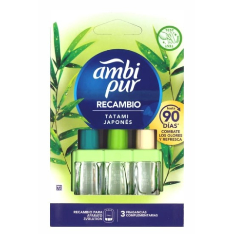Odorizante Camera - AMBI PUR ODORIZANT CAMERA 3VOLUTION REZERVA 21ML TATAMI JAPAN