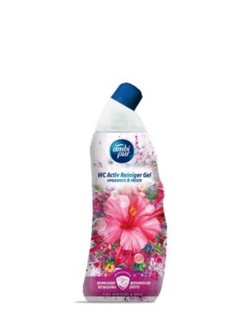 Produse de Curatenie - Ambi Pur Solutie Wc Gel 750ml Hibiscus Rose