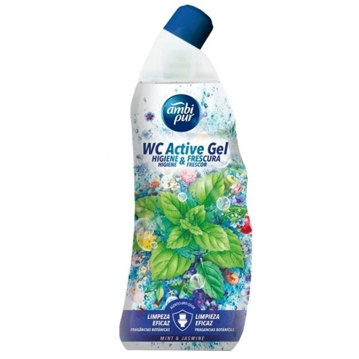 Produse de Curatenie - Ambi Pur Solutie Wc Gel 750ml Iasomie si Menta