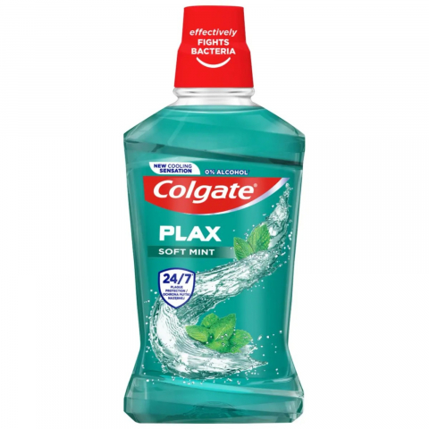 Apa de Gura - Apa de Gura, Colgate, Plax, Soft Mint, 500 ml