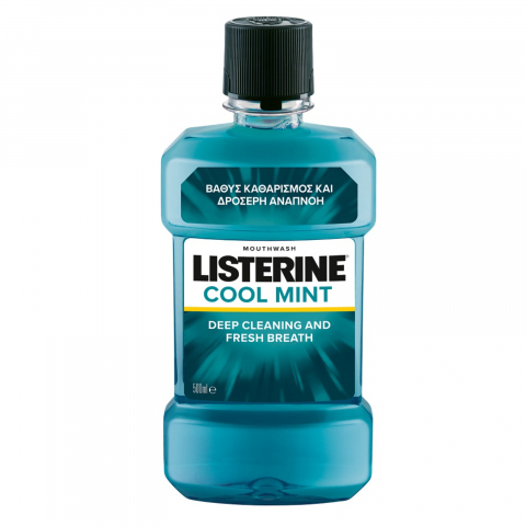 Apa de Gura - Apa de Gura, Listerine, Cool Mint, 500 ml