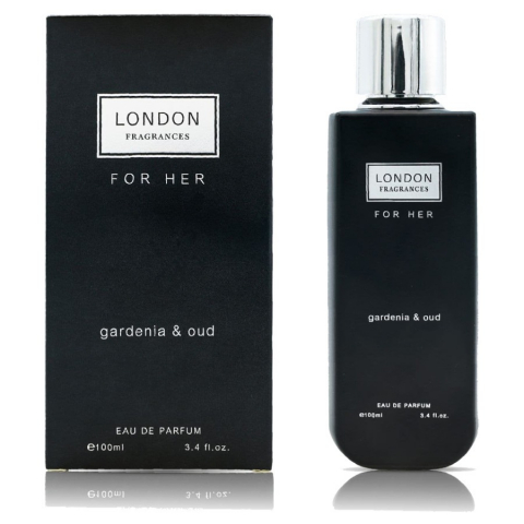 Parfumuri - Apa de Parfum, Pentru Femei, London Fragrances, Gardenia & Oud, 100ml - Inspirat de Jo Malone - Gardenia & Oud