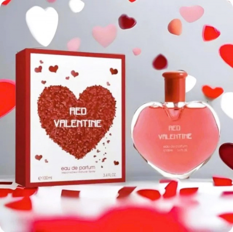 Apa de Parfum, Pentru Femei, Red Valentine, 100 ml, Inspirat de Coach -Wild Rose [1]