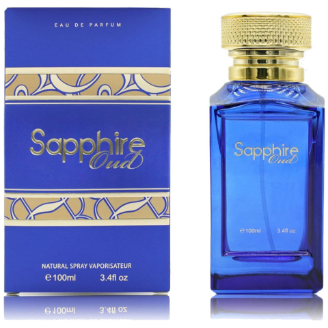 Unisex - Apa de Parfum, Unisex, Sapphire Oud London, 100 ml - Inspirat de Habibi NY Royal Saffron Oud