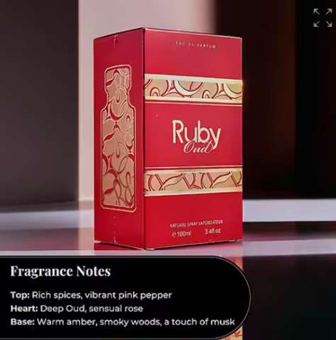 Apa de Parfum, Unisex, Ruby Oud London, 100 ml [1]