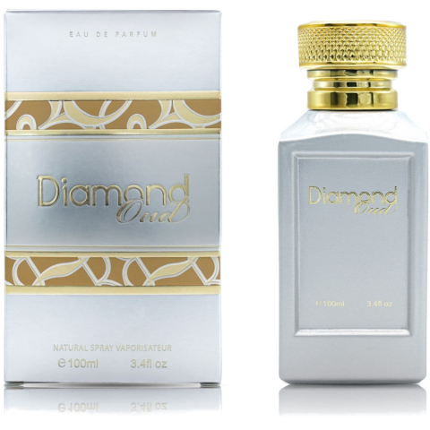 Unisex - Apa de Parfum, Unisex, Diamond Oud London, 100 ml - Inspirat de Byredo Oud Immortel
