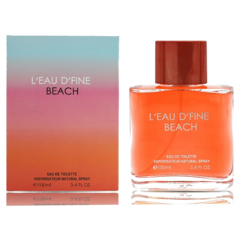 Pentru Barbati - Apa de Toaleta, Pentru Barbati, L'eau D'fine Beach, 100 ml, Inspirat de Louis Vuitton On The Beach, 2021