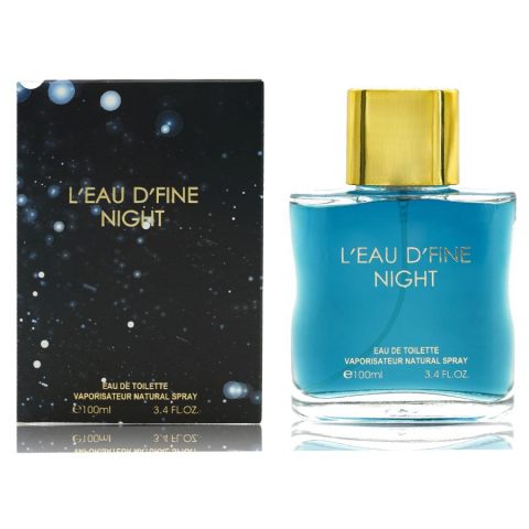 Parfumuri - Apa de Toaleta, Pentru Barbati, L'eau D'fine Night, 100 ml, Inspirat de Louis Vuitton Nuit de Feu