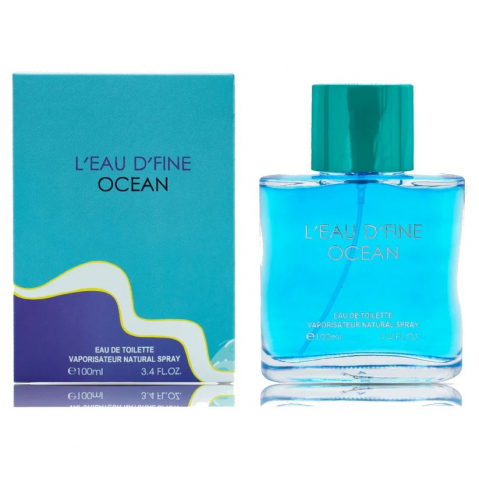 Pentru Barbati - Apa de Toaleta, Pentru Barbati, L'eau D'fine Ocean, 100 ml, Inspirat de Louis Vuitton Afternoon Swim, 2019