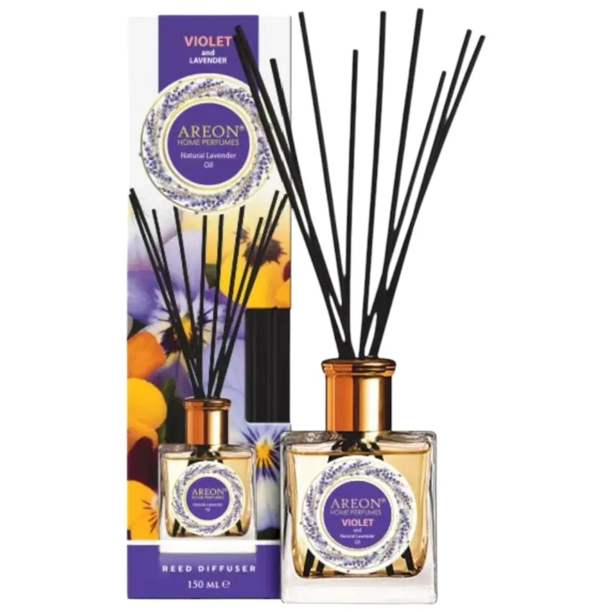 Odorizante Camera - AREON HOME ODORIZANT CAMERA 150ML OIL VIOLET&LAVENDER