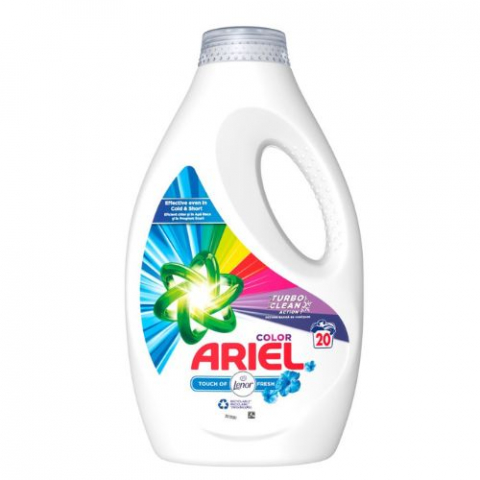Detergent Lichid - Ariel detergent lichid color Lenor 1000ml,  20 spalari