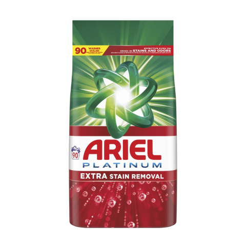 Detergent Pudra Automat - ARIEL DETERGENT PUDRA AUTOMAT 5.85KG PLATINUM EXTRA STAIN REMOVAL 90SP