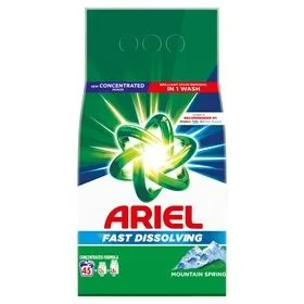 Detergent Pudra Automat - ARIEL DETERGENT RUFE AUTOMAT 2.475KG MOUNTAIN SPRING 45SP