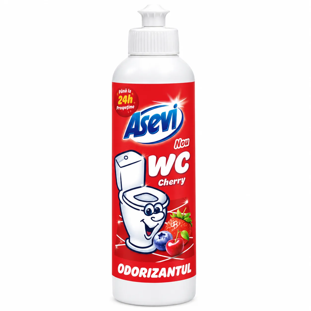 Odorizante WC - ASEVI ODORIZANT BAIE WC LICHID 200ML CHERRY
