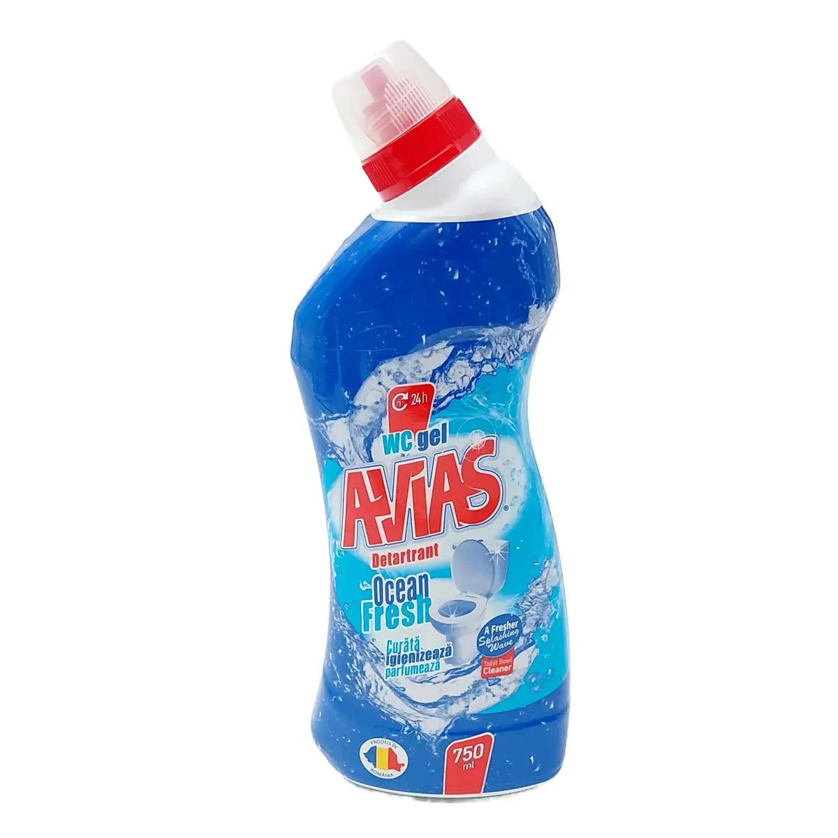 Detartrant - Avias Dezinfectant Wc Gel Ocean Fresh 750ml