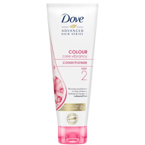 Ingrijirea Parului - Balsam de Par, Dove, Color Care, Botanic Oils + Collagen, 250 ml
