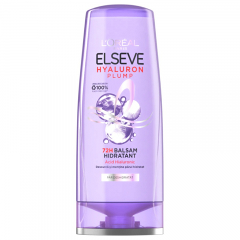 Ingrijirea Parului - Balsam de Par, L`Oreal, Elseve, Hyaluron Plump, 200 ml
