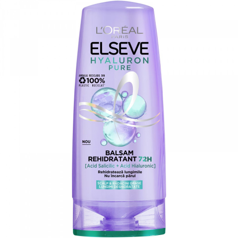 Ingrijirea Parului - Balsam de Par, L`Oreal Elseve, Hyaluron Pure, 200 ml