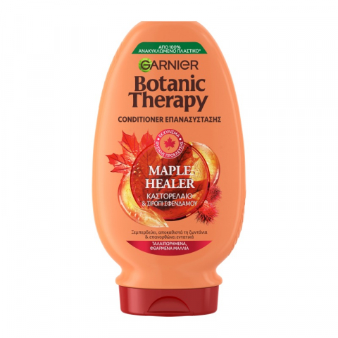 Ingrijirea Parului - Balsam Pentru Par Foarte Deteriorat, Garnier, Botanic Therapy, Ulei de Ricin si Seva de Artar, 200 ml
