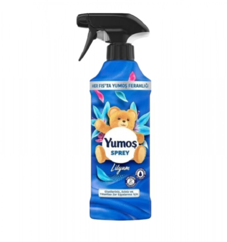Odorizant Textile Spray - Odorizant Pentru Textile, Yumos, Lilyum, Spray, 450 ml
