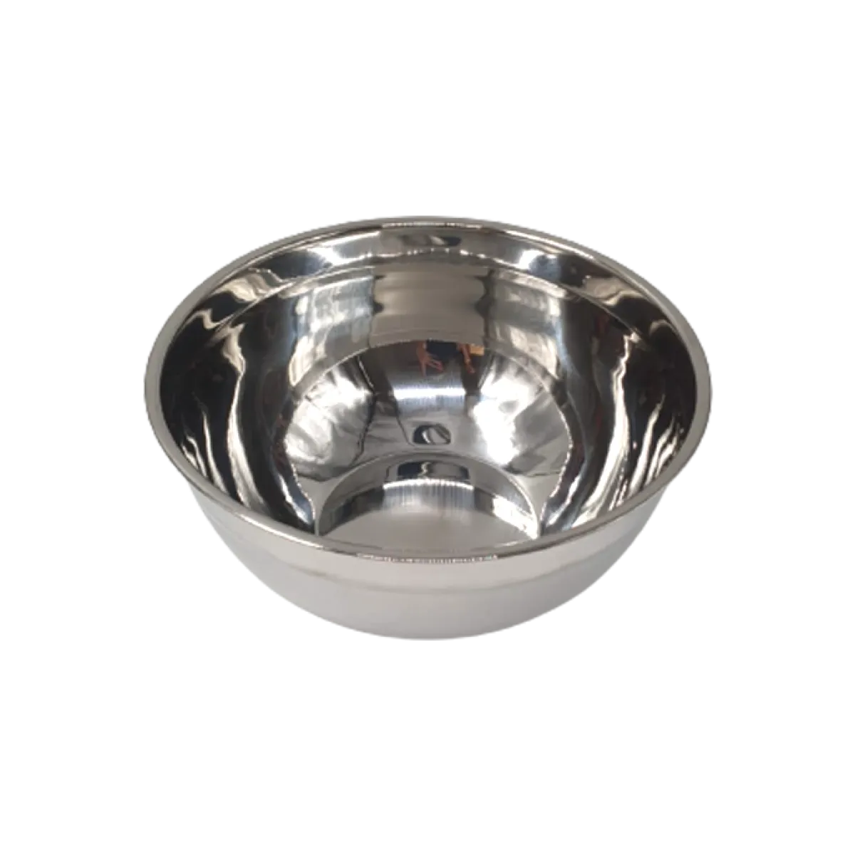 Oale, Tigai si Cratite - Bol Metalic Argintiu 22cm