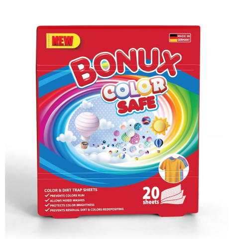 Detergent Rufe - BONUX SERVETELE CAPTATOARE CULOARE 20BUC COLOR