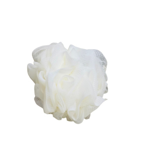 Burete de Baie Plasa cu Snur, Super Soft, Haoda, Alb [2]