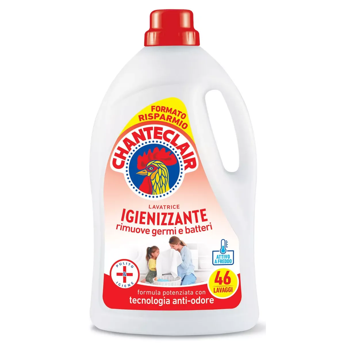 Detergent Lichid - Chanteclair Detergent Lichid Lavatrice Igienizzante 2070ml, 46 spalari