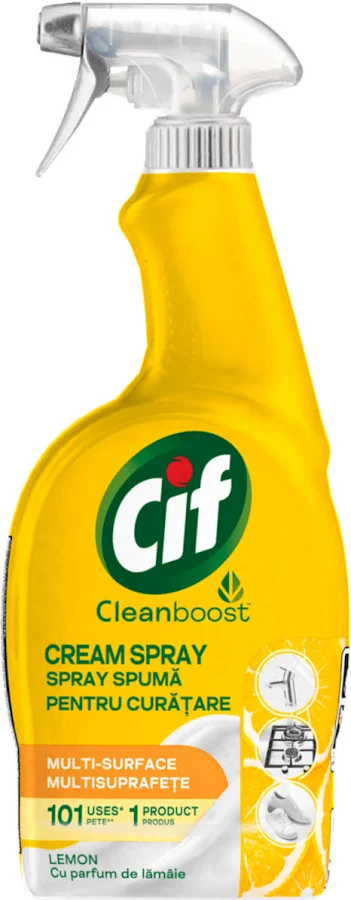 Solutii Curatare Suprafete Diverse - Cif Spray Soluție Universală cu Lămâie 750 ml