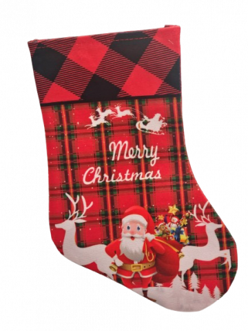 Ciorap Decorativ de Craciun, 18 x 25 cm [1]