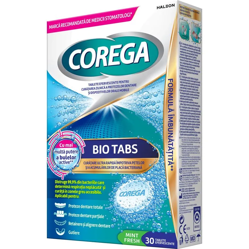 Ingrijire Personala - COREGA TABLETA BIO FORMULA 30BUC