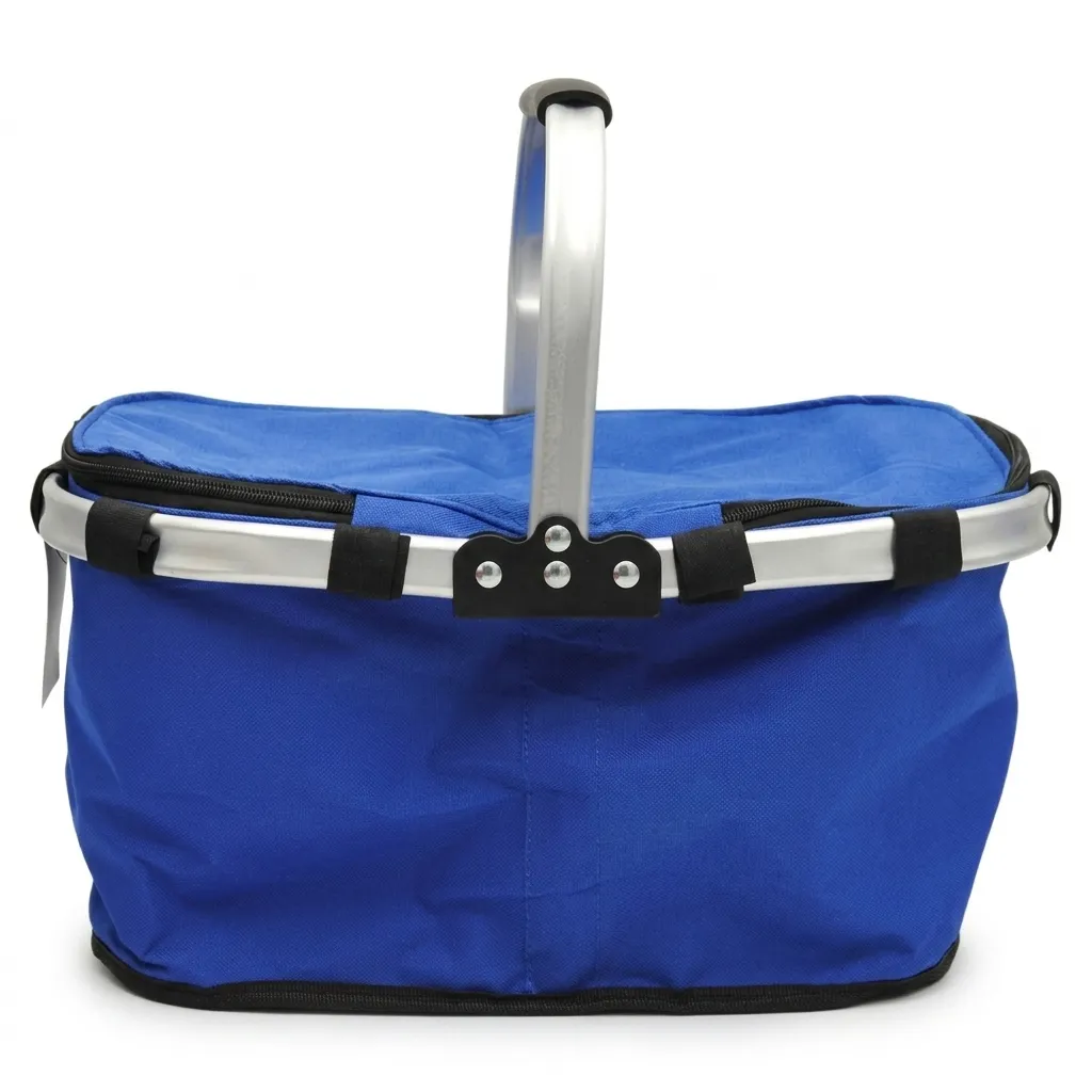 Carucioare Cumparaturi - COS PICNIC TERMIC PLIABIL 42X27X23CM TEXTIL+PVC WEI A-90171