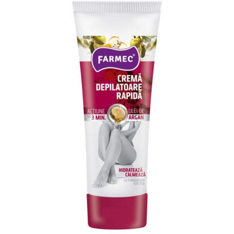 Epilare - Crema Depilatoare, Farmec, Argan, Actiune Rapida, 150 ml