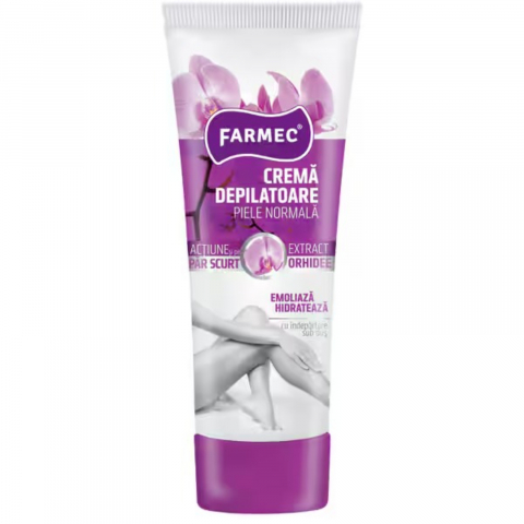 Ingrijire Personala - Crema Depilatoare, Farmec, Orhidee, Piele Normala, 150 ml