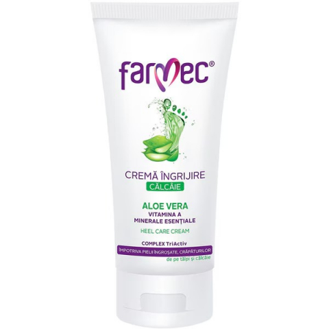 Ingrijirea Picioarelor - Crema Ingrijire Calcaie, Farmec, Aloe Vera, 100 ml