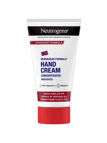 Ingrijire Personala - Crema pentru Maini, Neutrogena, Fara Parfum, 75 ml