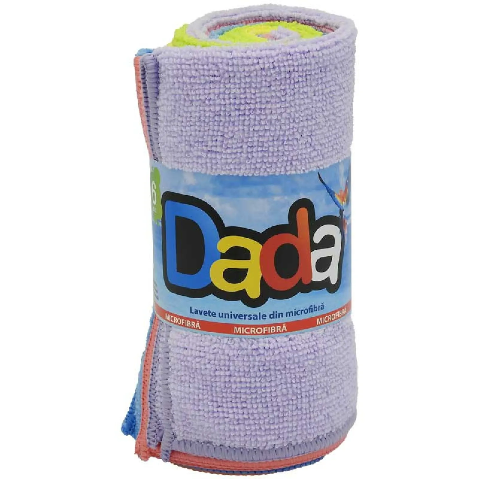 Lavete si Bureti - DADA LAVETE MICROFIBRA UNIVERSALE 30X30CM 6BUC/SET