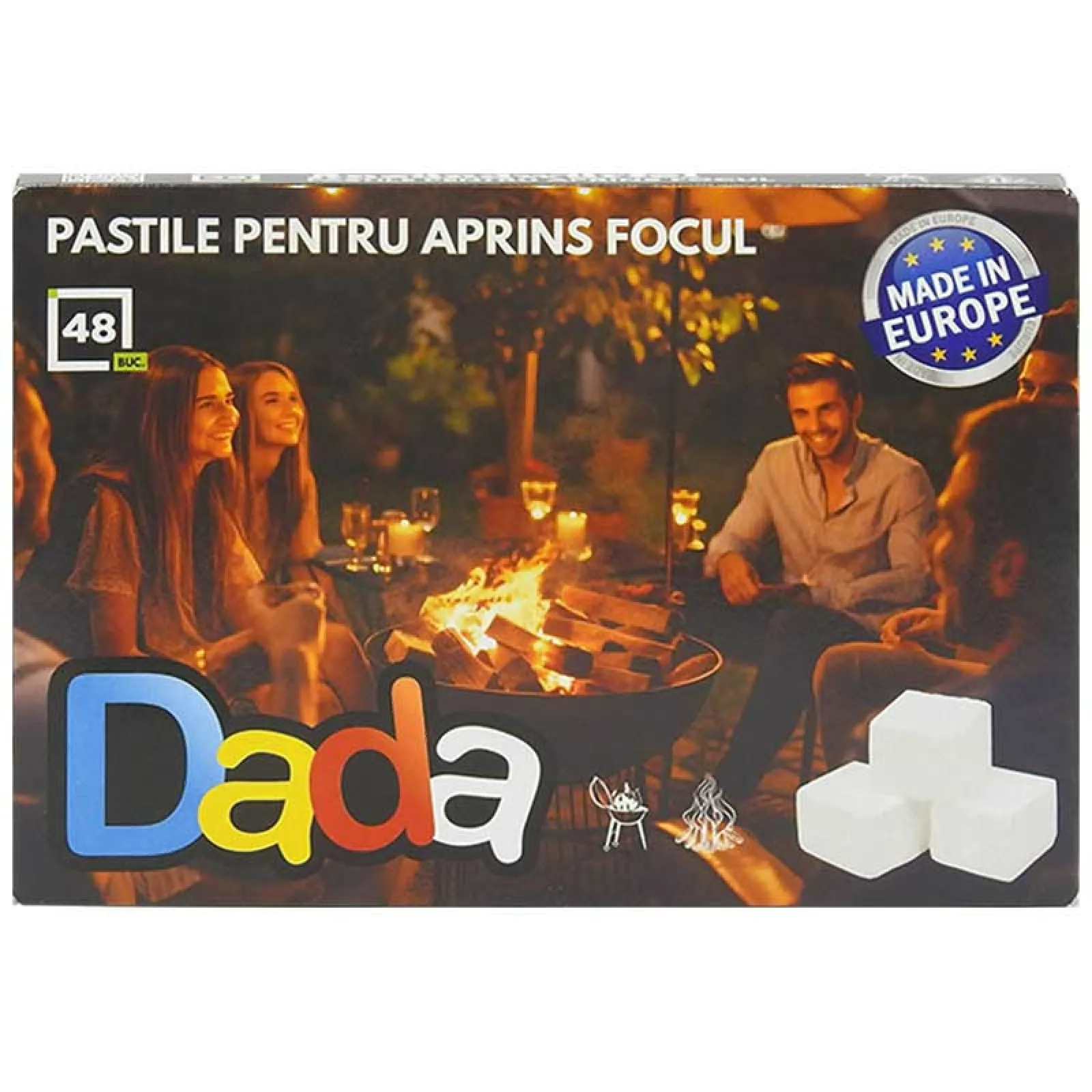Uz Casnic - DADA PASTILE APRINS FOCUL 48 BUC