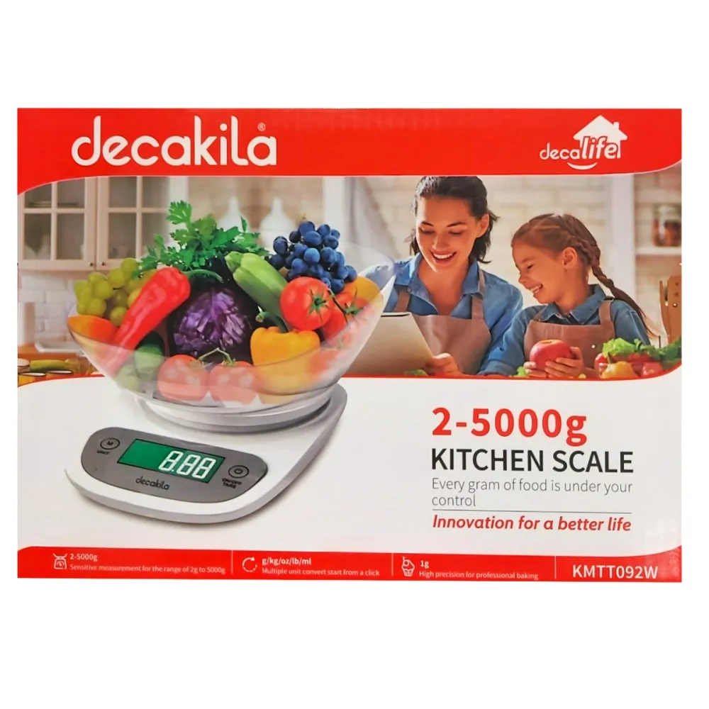 Ustensile Bucatarie - DECAKILA CANTAR DE MASA CU BOL 5KG