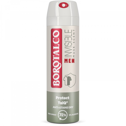 Deodorant Barbati - Deodorant Barbati, Borotalco, Deo Men, Invisible, Musk Scent, Spray 150 ml