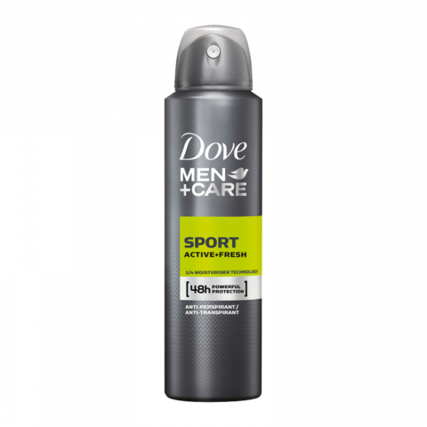 Deodorant Barbati - Deodorant Barbati, Dove, Deo Men +Care, Sport Active+ Fresh, Spray, 250 ml