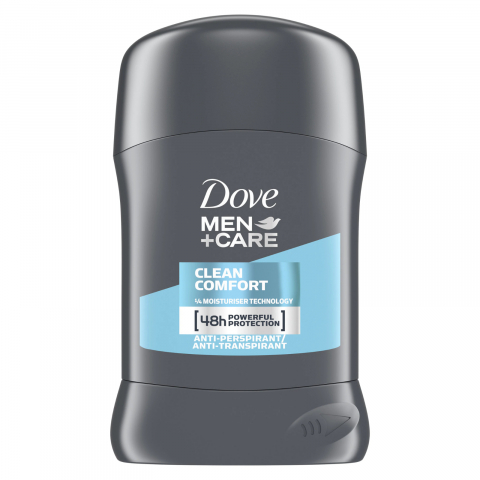 Deodorante si Antiperspirante - Deodorant Barbati, Dove, Men, Clean Comfort, Stick, 50 ml