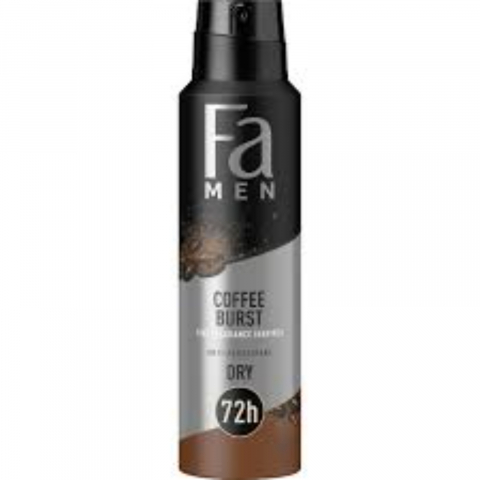 Ingrijire Personala - Deodorant Barbati, Fa, Deo Men, 48h, Coffee Burst, Spray, 150 ml