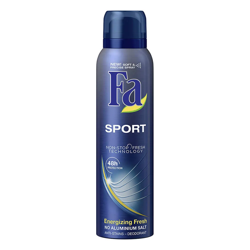 Ingrijire Personala - Deodorant Barbati, Fa, Deo Men, 48h, Sport, Spray, 150 ml