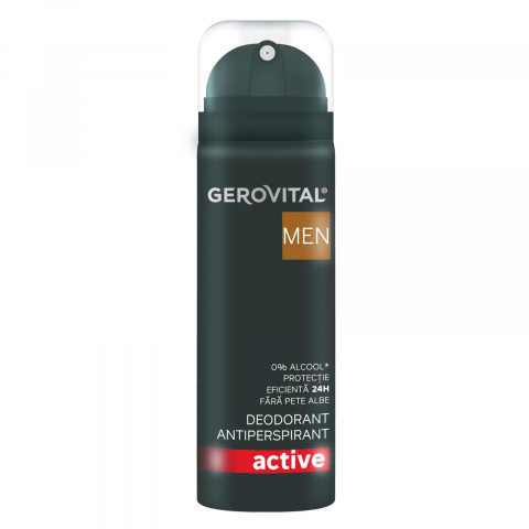 Deodorant Barbati - Deodorant Barbati, Gerovital, Deo Men, Active, Spray, 150 ml