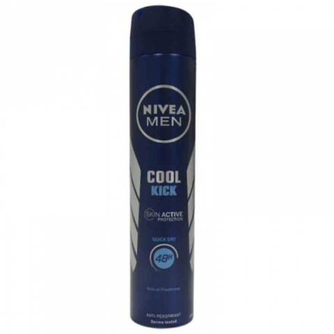 Ingrijire Personala - Deodorant Barbati, Nivea Men, Cool Kick, Spray, 200 ml